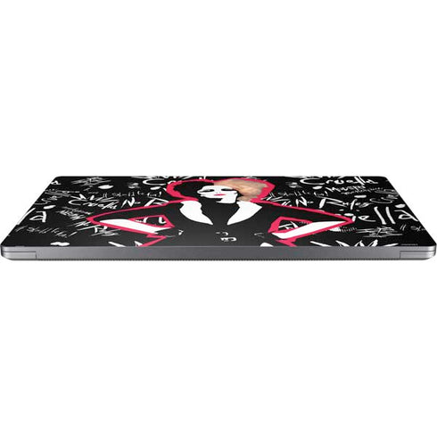 Disney Cruella (2021) Animated Pattern Universal Laptop 11in (8.8 x 6.2in) Skin